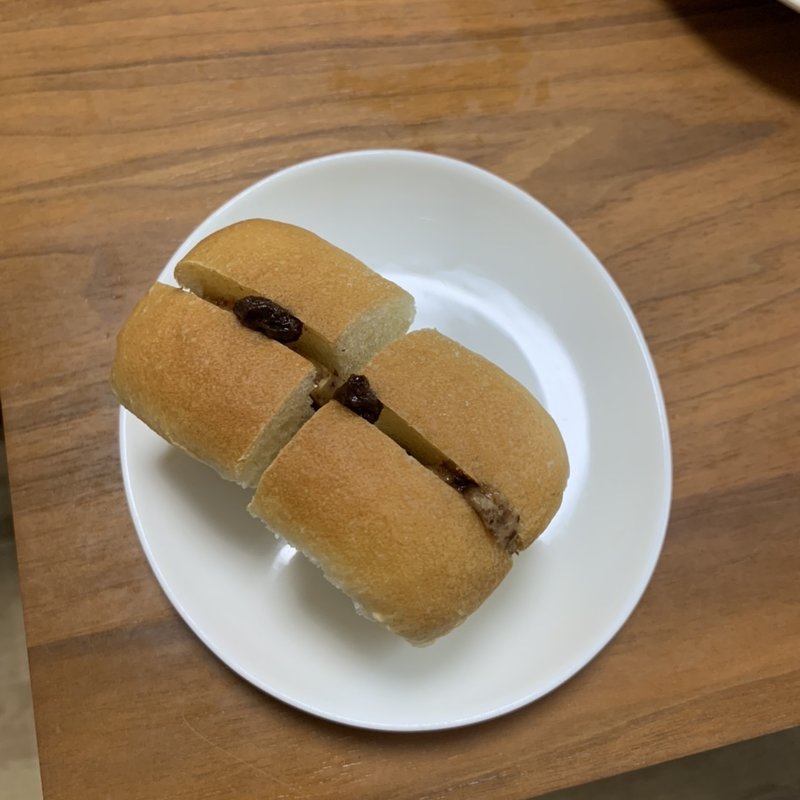 ラムレーズンサンド(福岡 白神こだま酵母パン みにぃまむまむ)