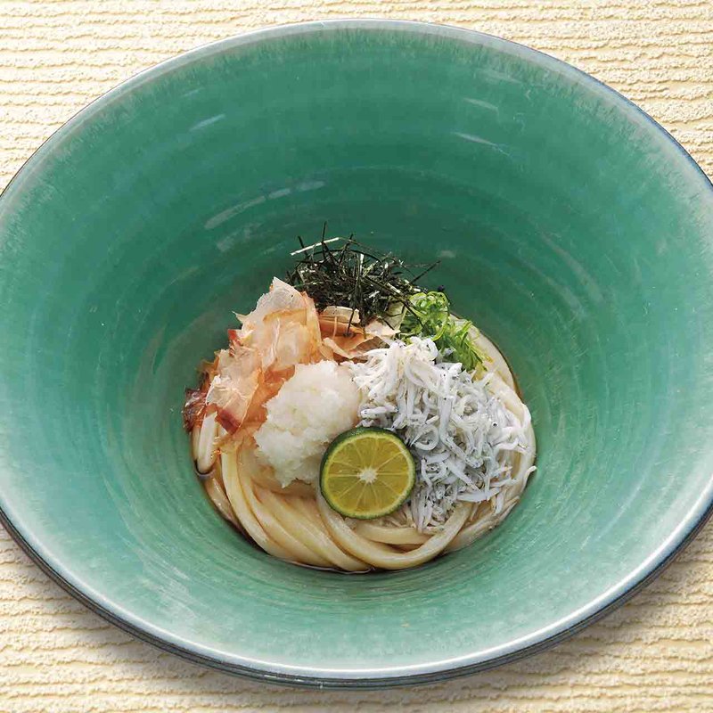 しらすおろし すだちのおうどん(つるとんたん 本町楼)