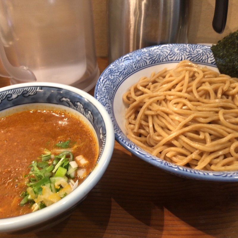 辛つけ麺(道玄坂マンモス)