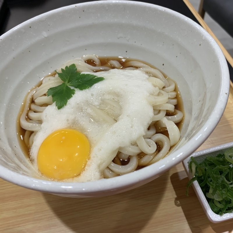 山芋のお月見ぶっかけ（例）(讃岐うどん めりけんや UMAGE 新宿店)