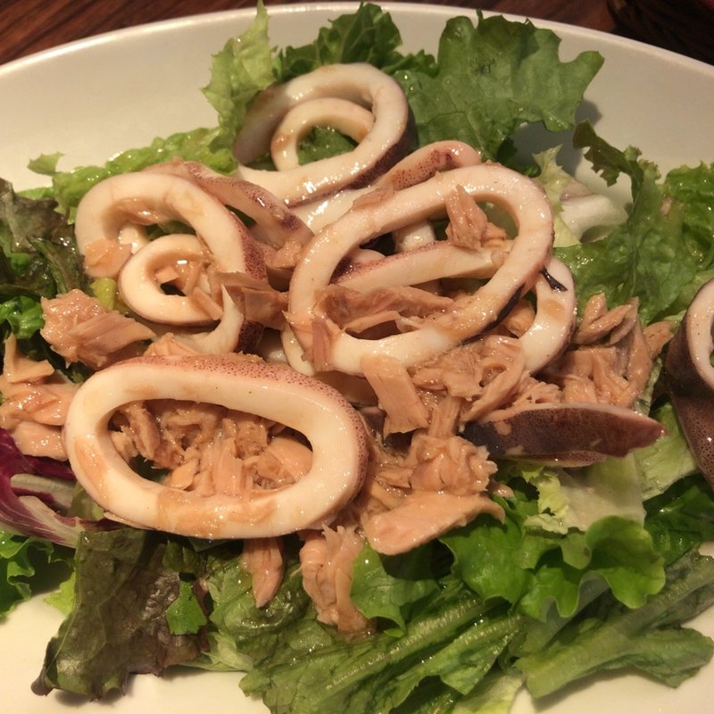 イカとツナのサラダ(カプリチョーザ 京都ヨドバシ店 )
