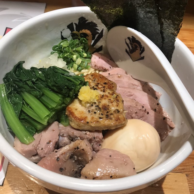 フォアグラ油そば(満鷄軒)