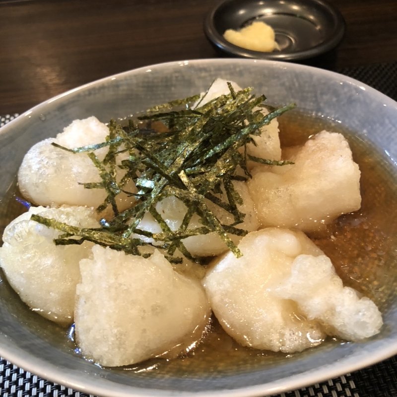 揚げ出しもち(酔ってこ屋 恒幸)