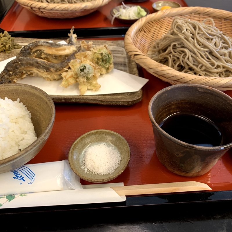 鮎天せいろ(おおひら)