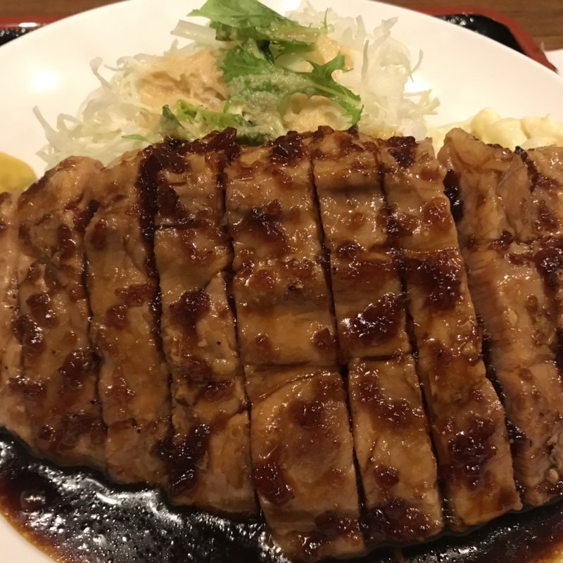 トンテキ定食(とん亭)