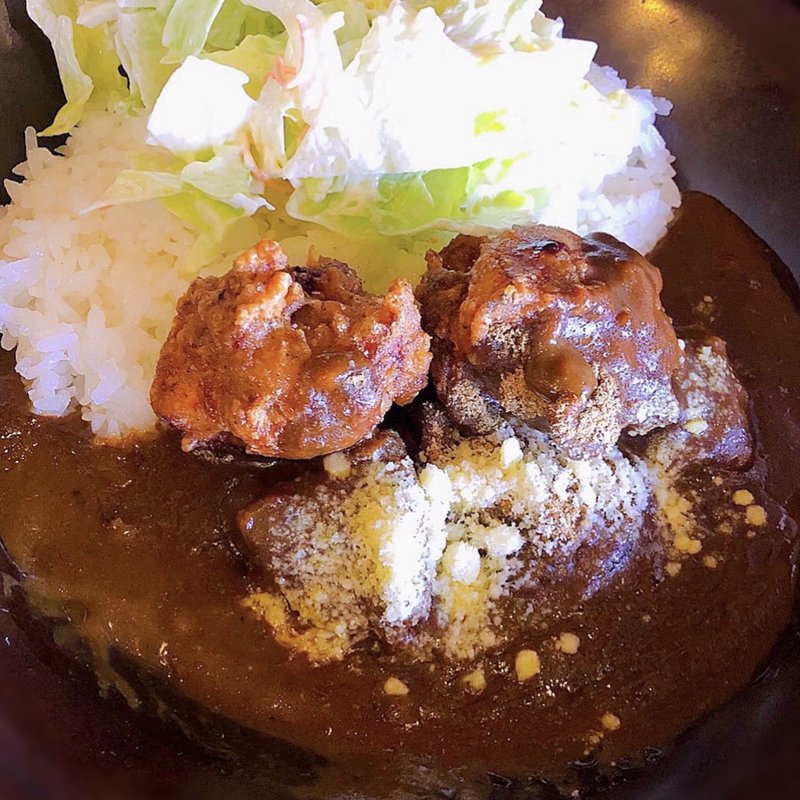 唐揚げカレー(珊瑚礁 本店)