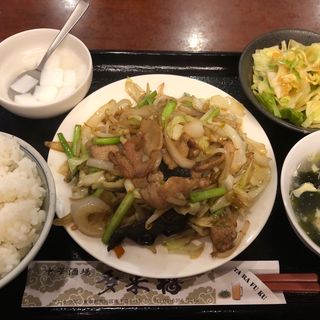 野菜炒め(多来福)