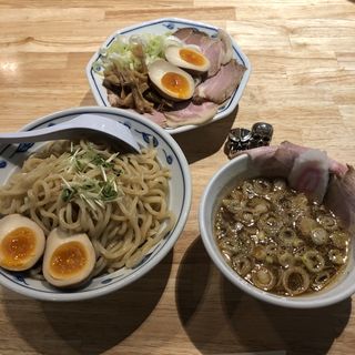 サバ濃厚鶏辛つけ麺(サバ6製麺所 阪急梅田店)