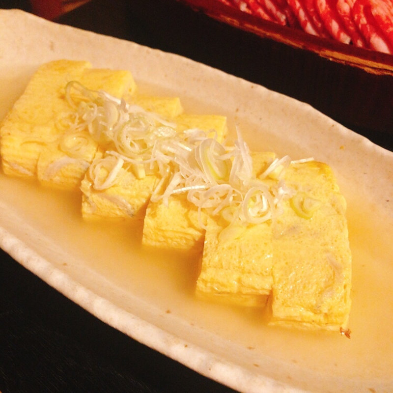 だし巻き玉子(月亭 新宿本店)