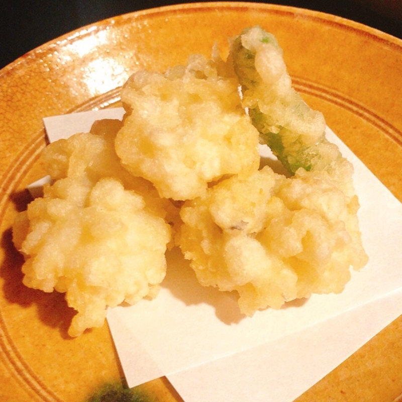 鱧の天ぷら(月亭 新宿本店)