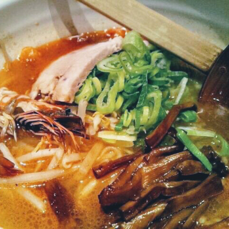 えび塩ラーメン(黒椿屋 赤坂店)