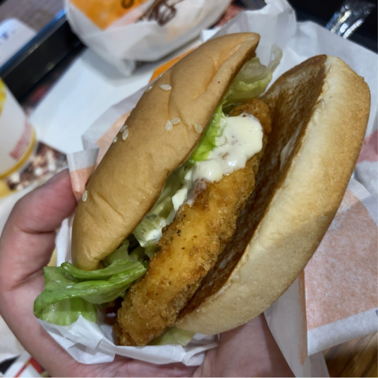 タルタルチキン バーガーキング お茶の水サンクレール店 の口コミ一覧 おいしい一皿が集まるグルメコミュニティサービス Sarah