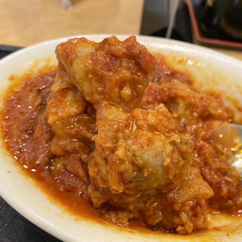 手作りトマトチキンカレー(小町食堂 )