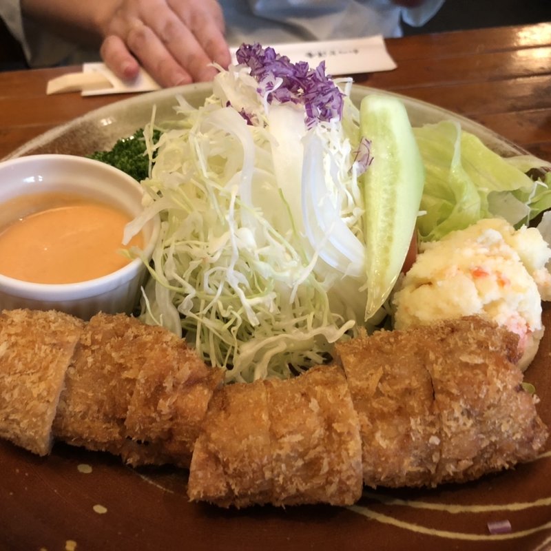 棒かつ定食(とんかつと洋食『瓢亭(ひさごてい)』)