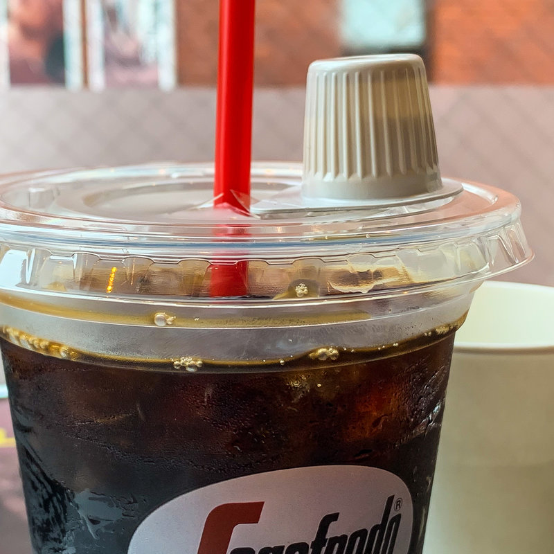 アイスコーヒー(セガフレード・ザネッティ・エスプレッソ 新宿３丁目店)