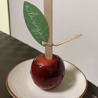 りんご飴(小)(a la ringo（あら、りんご。）)