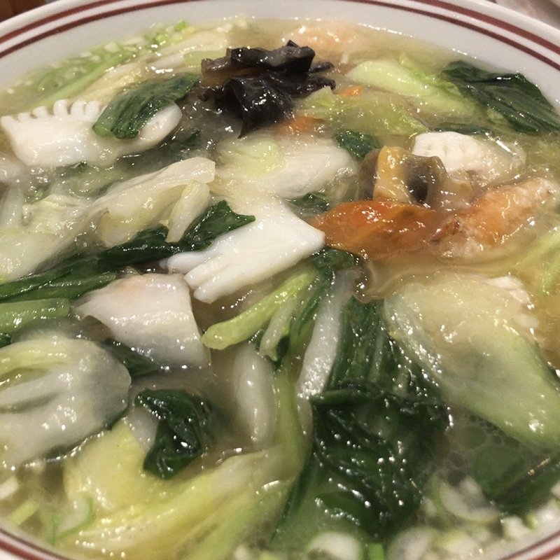 野菜湯麺(西楼厨)