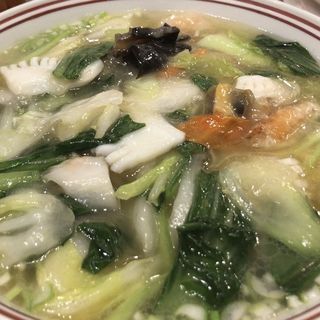 野菜湯麺(西楼厨 （せいろうず）)