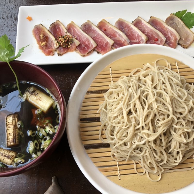 炙り鴨たたきせいろ(かぶらや)