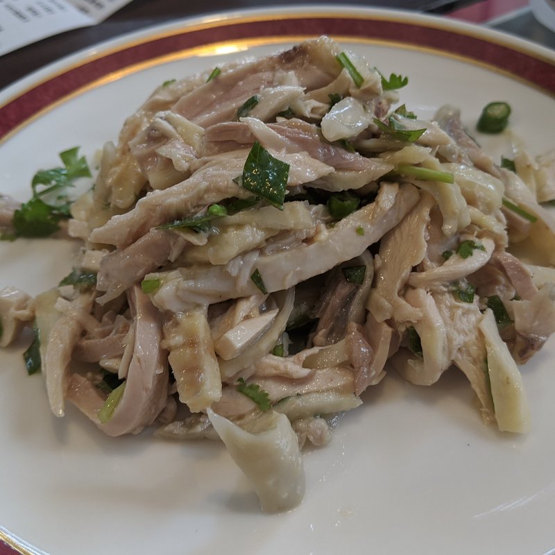 ジンポー族の鬼鶏(中国旬菜 茶馬燕)