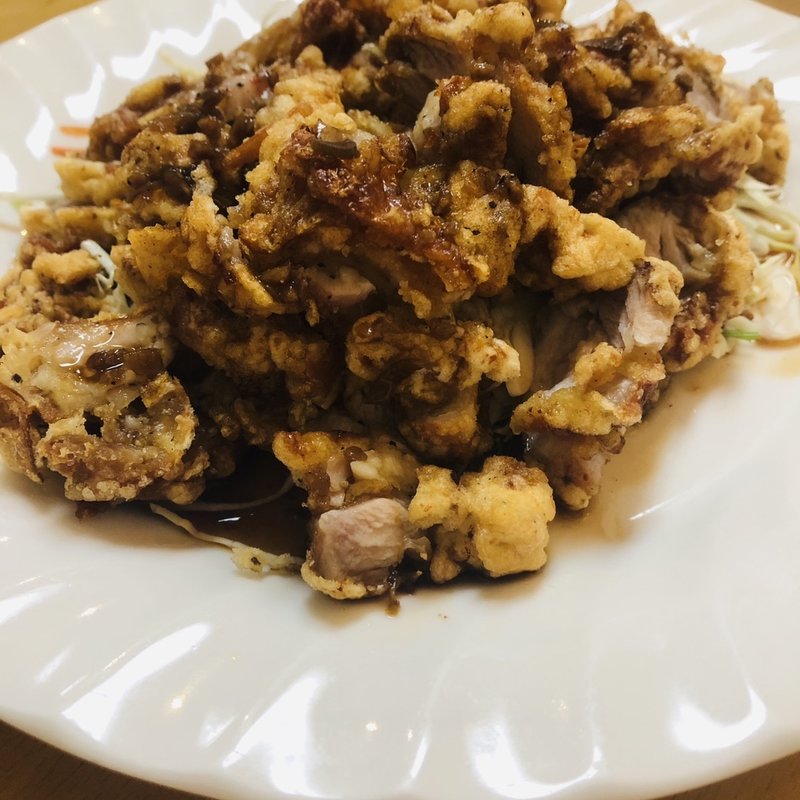 油淋鶏(刀削麺 雲隆)