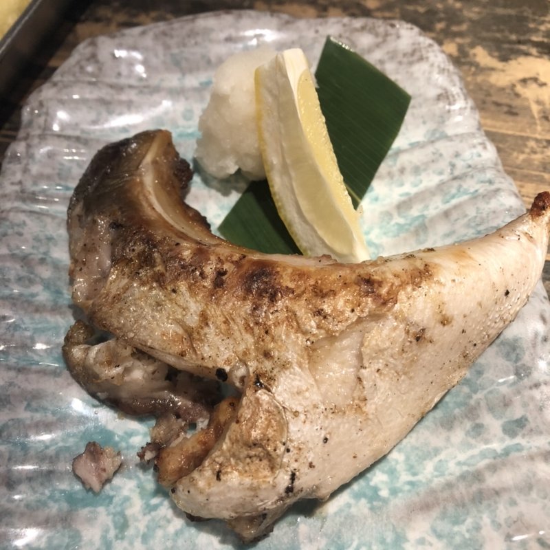 かま塩焼き(立ち呑み あたりや食堂 なんば店)