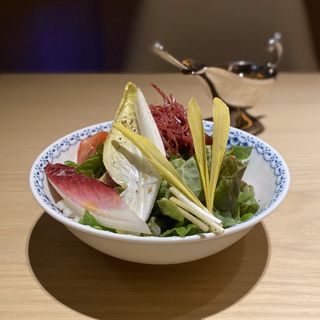 旬野菜サラダ(雪月花 たなかさとる)