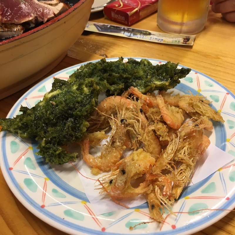 川海老唐揚げ(ひろめで安兵衛 （屋台餃子 安兵衛）)