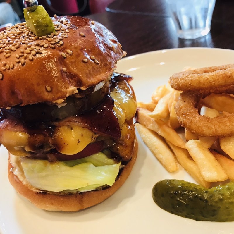 クラシックバーベキューロットバーガー(ブラザーズ 人形町本店 （BROZERS'）)