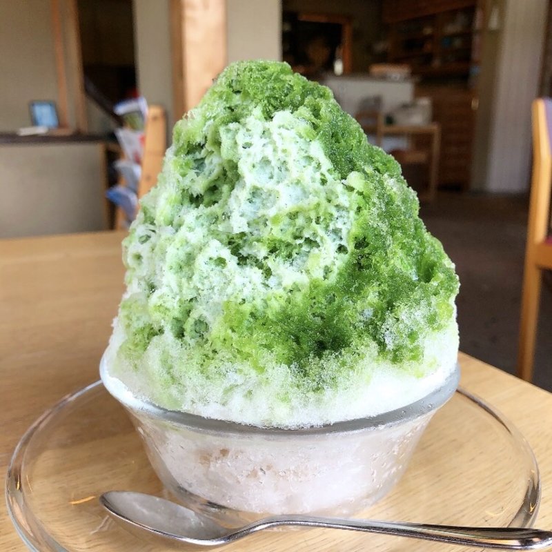 宇治抹茶かき氷(茶丈藤村)