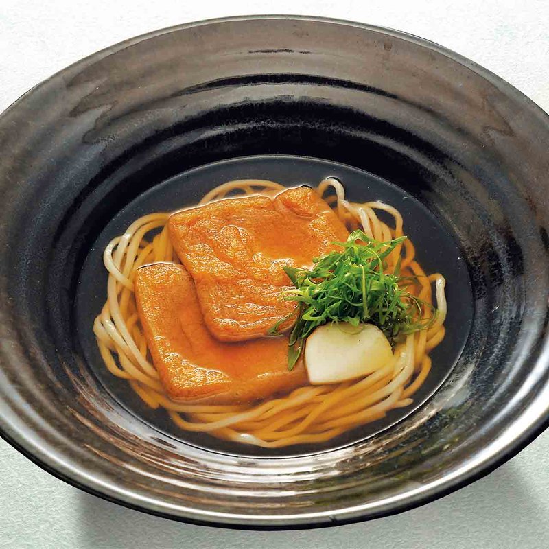 きつねのおうどん(あげたち 匠の細麺 つるとんたん（大国町）)