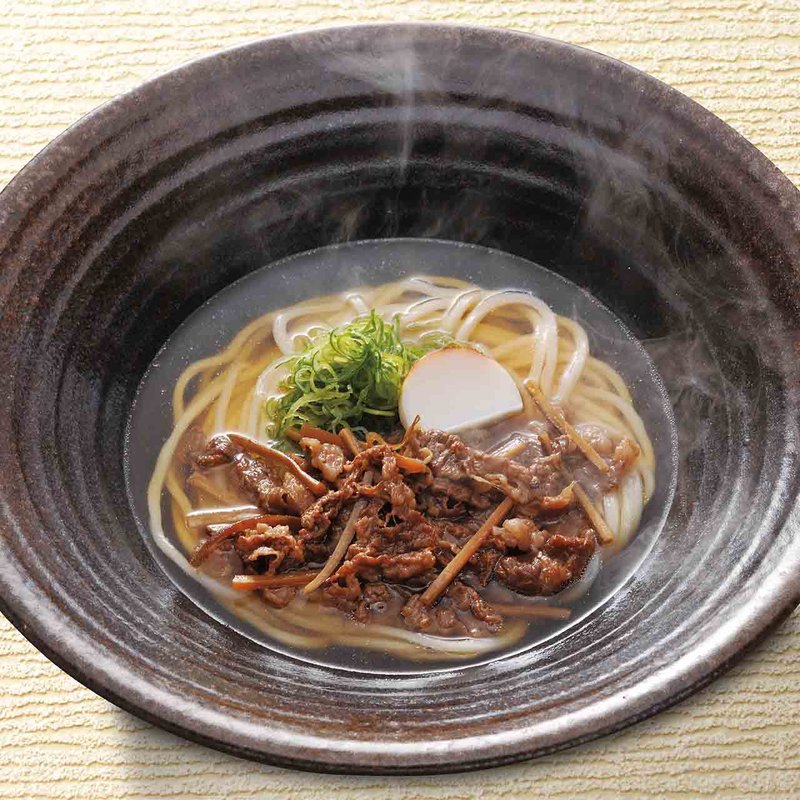 肉のおうどん(あげたち 匠の細麺 つるとんたん（大国町）)