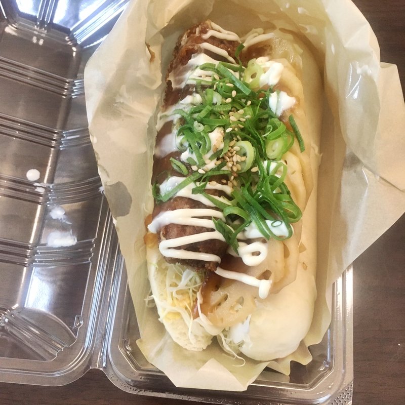 自家製鶏つくねサンド(SAND GOTO)