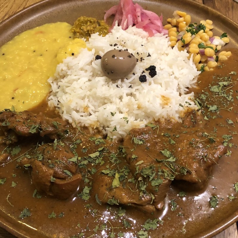 チキンカレー(ハルダモンカレー)