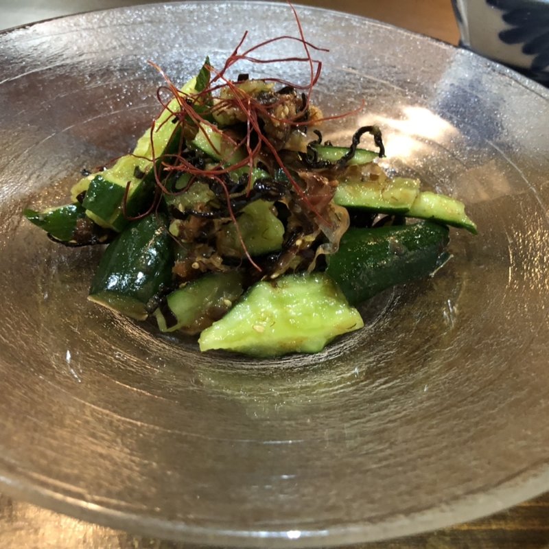 きゅうり漬け物(菜遊季 （広島風お好み焼き菜遊季）)