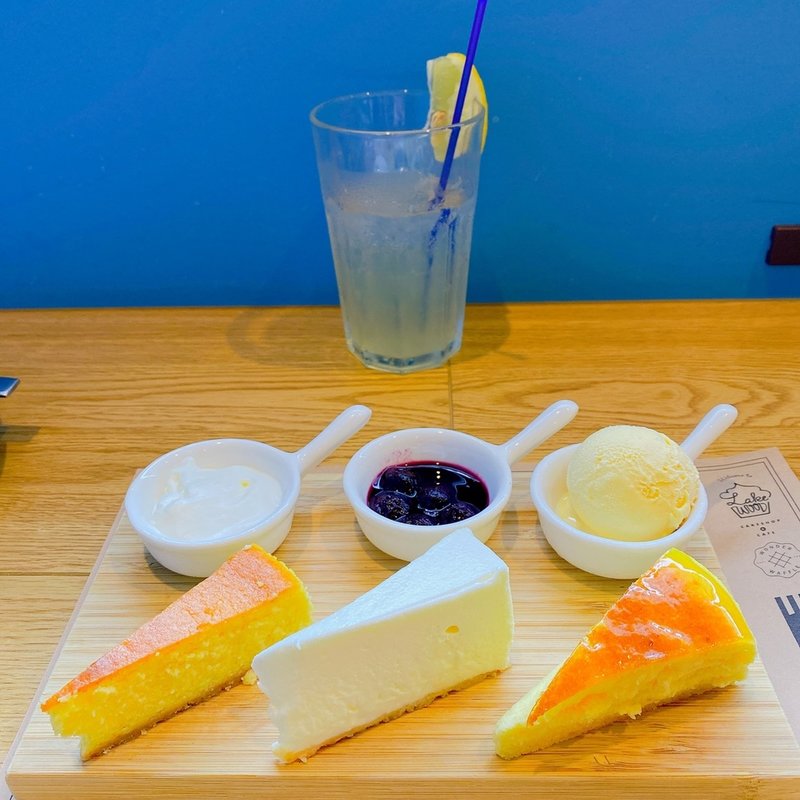 チーズケーキフライト(カフェワンダー)