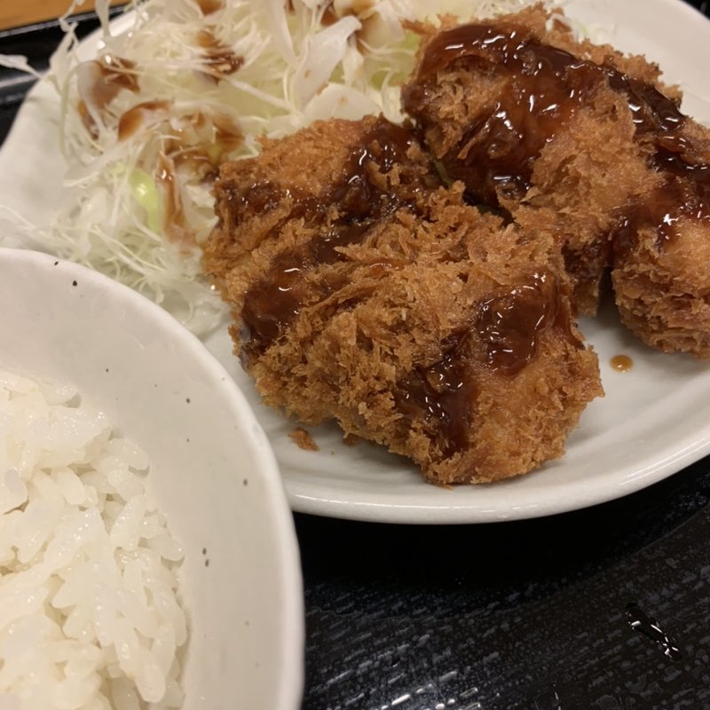 ヒレカツ定食(とんかつ まるや 青山店)