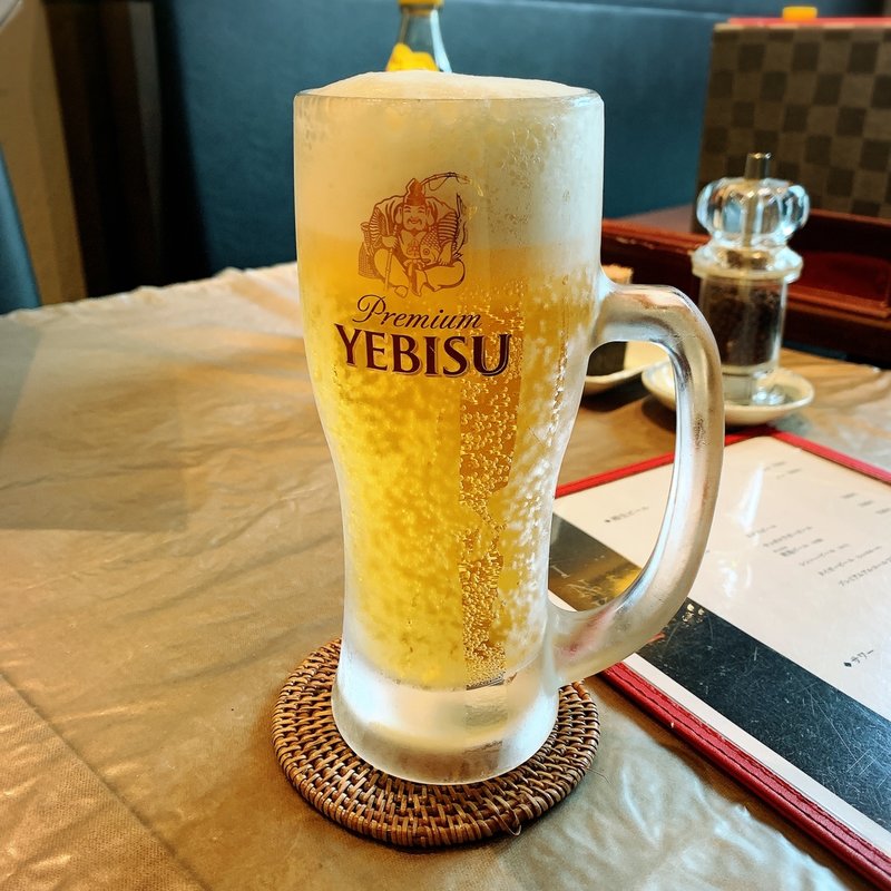 エビスビール(CHINESE DINING方哉)