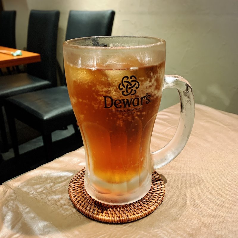 ジンジャーハイボール(CHINESE DINING方哉)