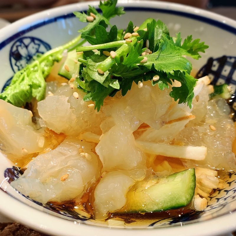 クラゲの頭の酢漬け(CHINESE DINING方哉)