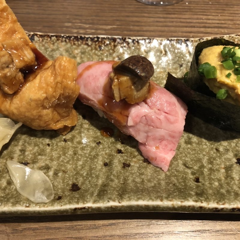 フォアグラ盛り合わせ(肉寿司 神楽坂毘沙門店 （【旧店名】肉学肉寿司）)