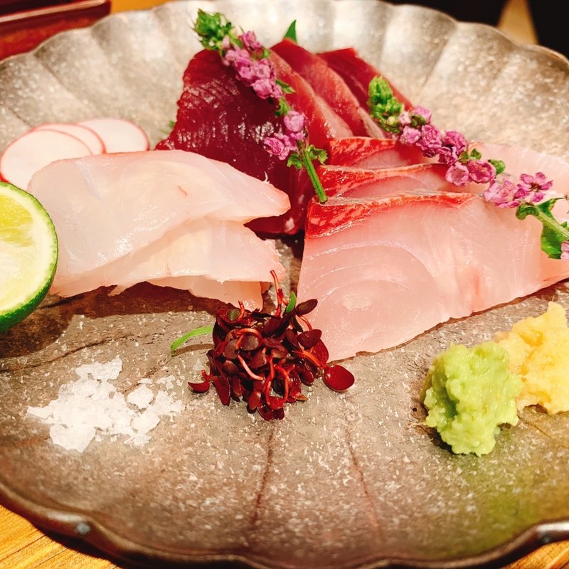 旬魚のお造り(くわんね)