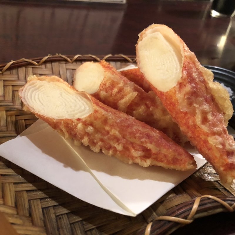 特大カニカマの天ぷら(鈴家 )