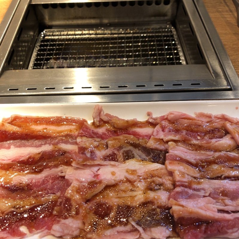 バラカルビ定食(焼肉ライク　五反田西口店)