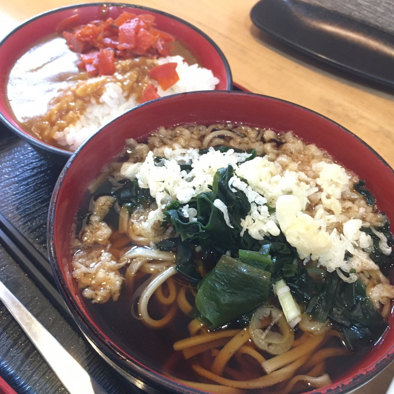 ちょいカレーめしそばセット(そば天丸 川向町店)