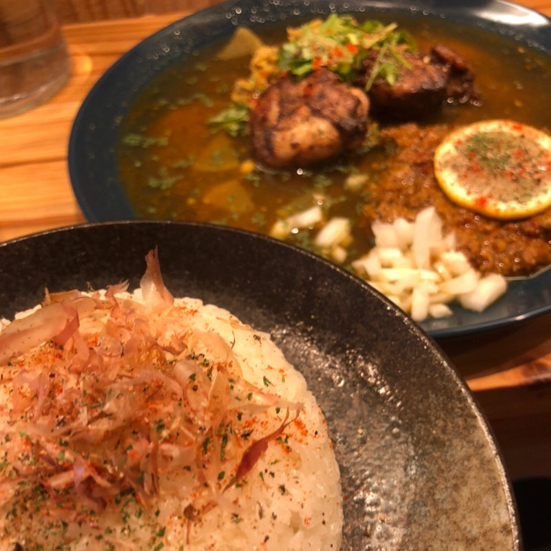 7月後半カレー(間借りdeスパイス ヤノカレー)