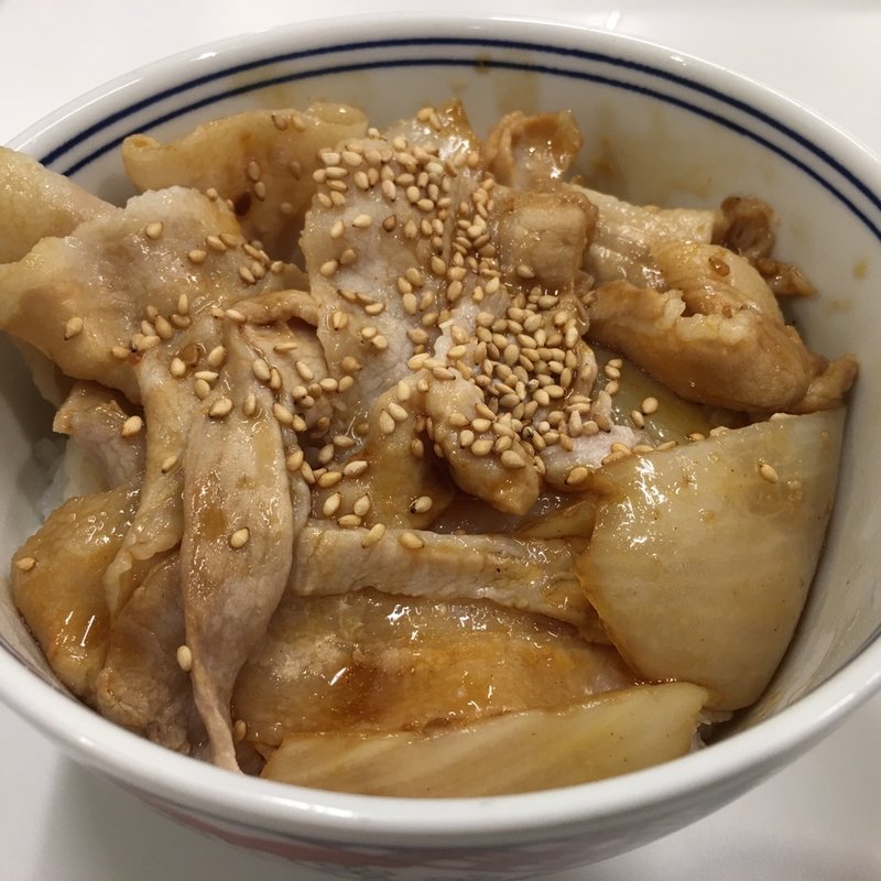 豚丼(小盛)(吉野家 大阪駅前第３ビル店)