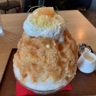 桃のショートケーキ(サカノウエカフェ )