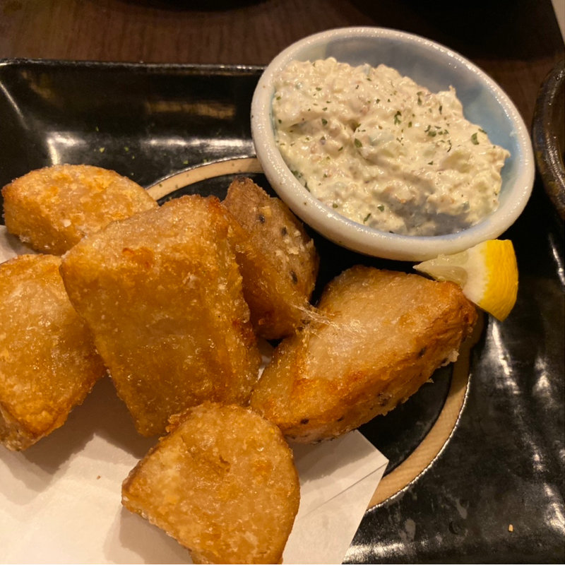 山芋の竜田揚げ(山田五郎邸のごりょんさん)