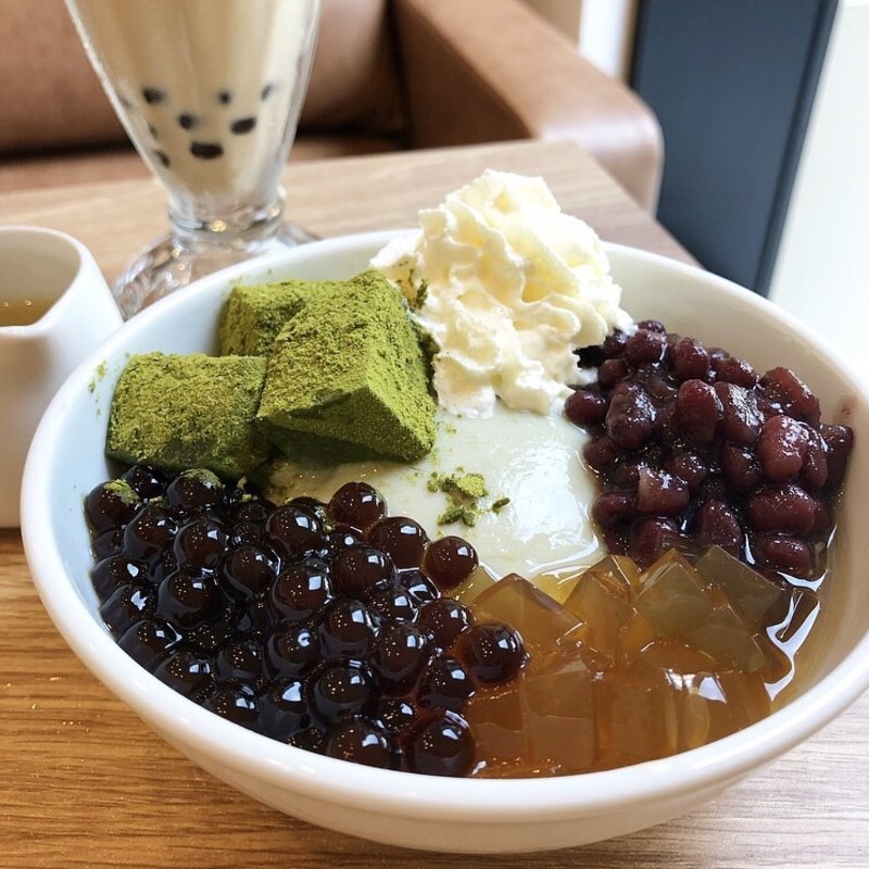 宇治抹茶豆花(春水堂　京都木屋町)